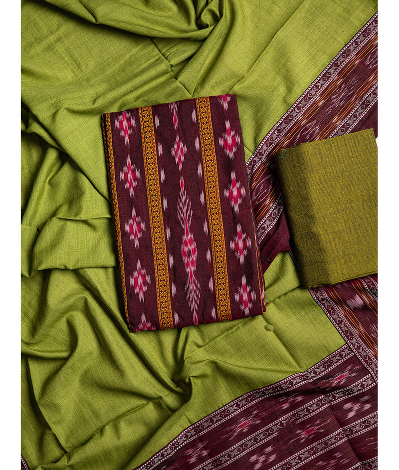 cotton sambalpuri ikat suit sets