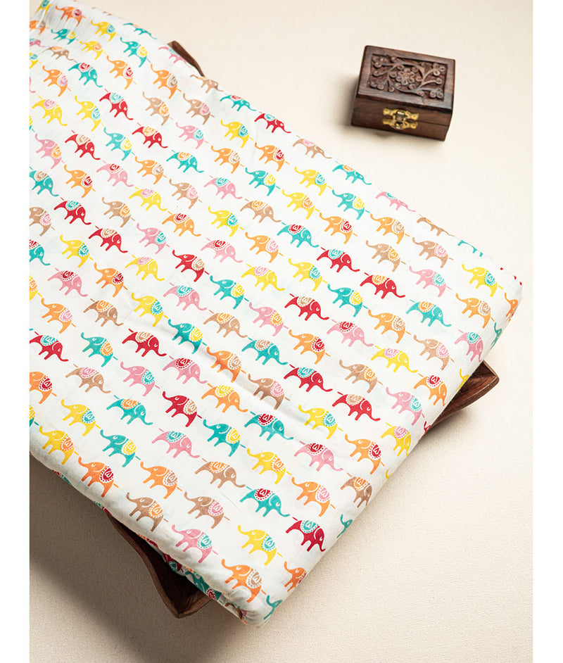 Pure cotton printed fabric
