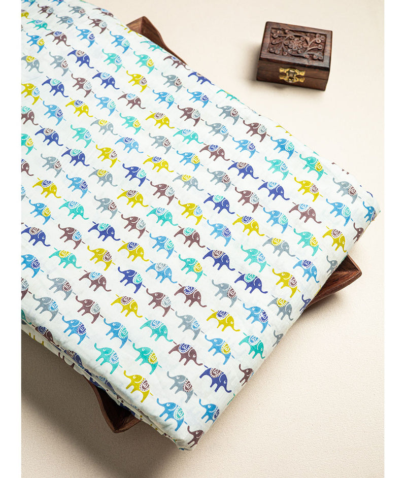 Pure cotton printed fabric