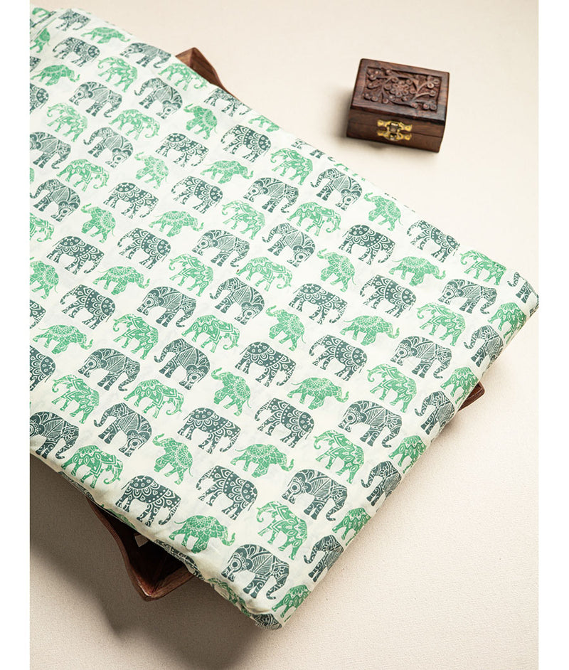 Pure cotton printed fabric