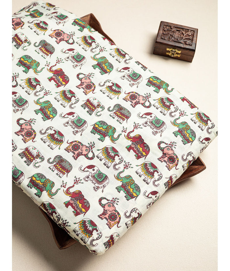 Pure cotton printed fabric