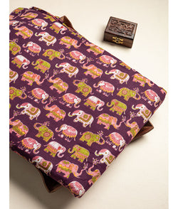 Pure cotton printed fabric