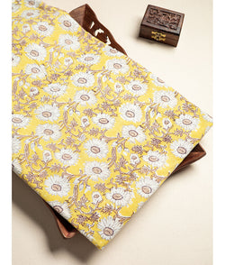 cotton Handblock printed fabric
