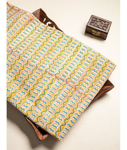 cotton Handblock printed fabric