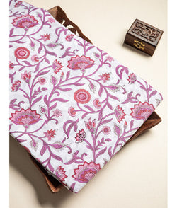 cotton Handblock printed fabric