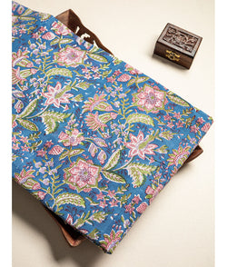 cotton Handblock printed fabric