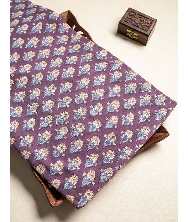 cotton Handblock printed fabric