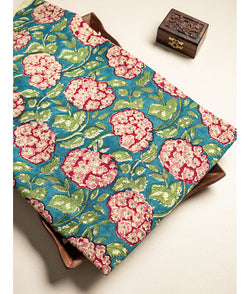 cotton Handblock printed fabric