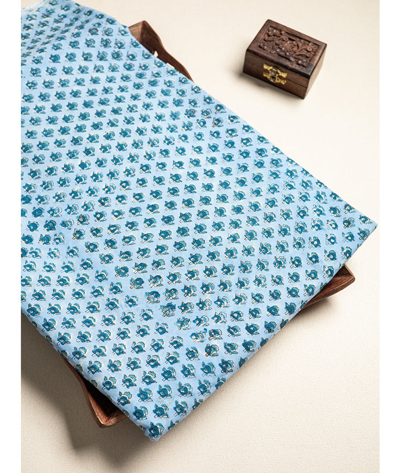 cotton Handblock printed fabric
