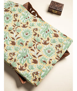 cotton Handblock printed fabric
