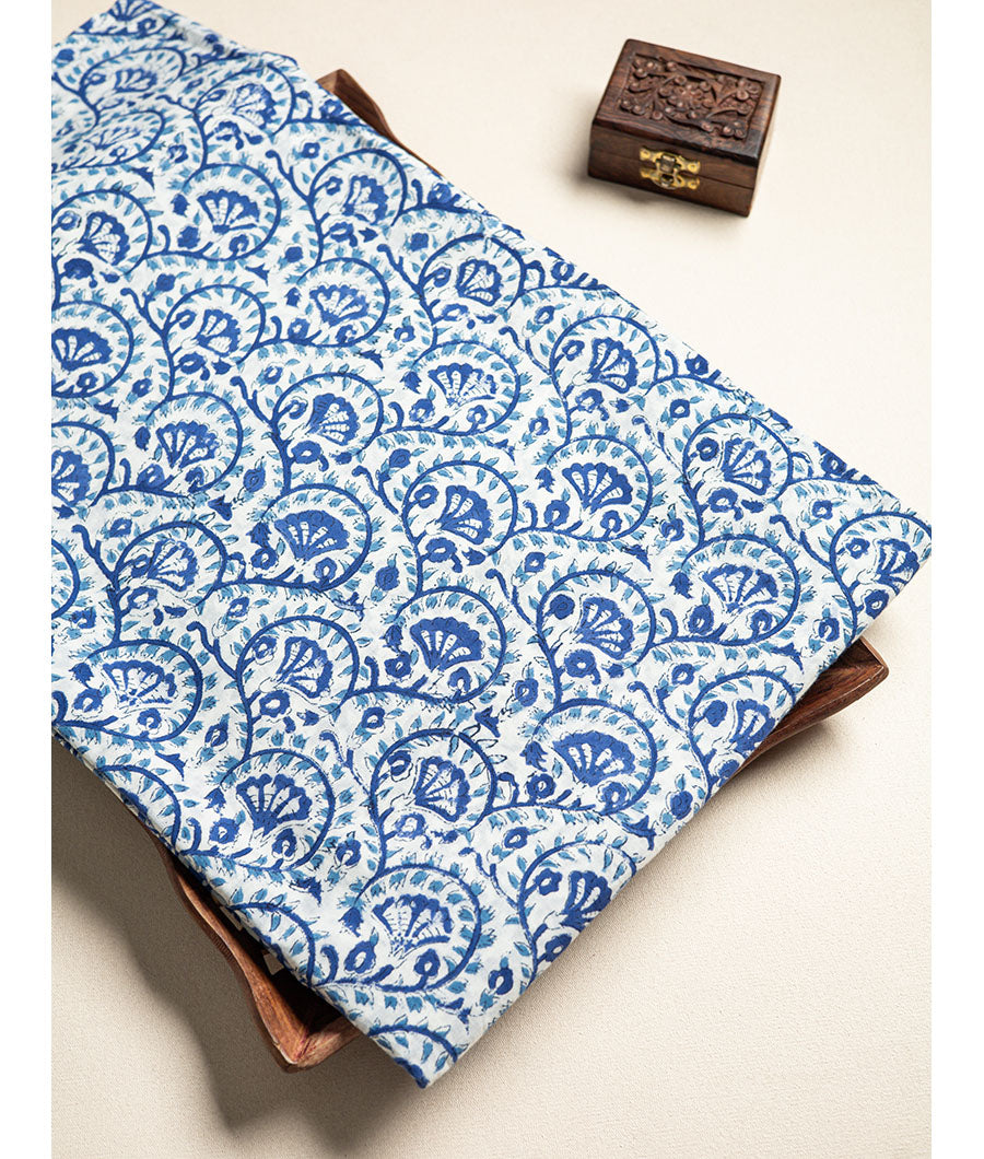 cotton Handblock printed fabric