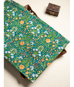 cotton Handblock printed fabric