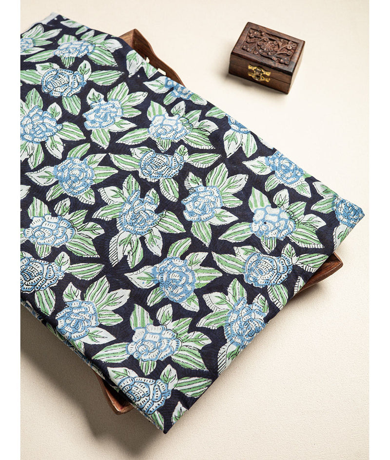 cotton Handblock printed fabric