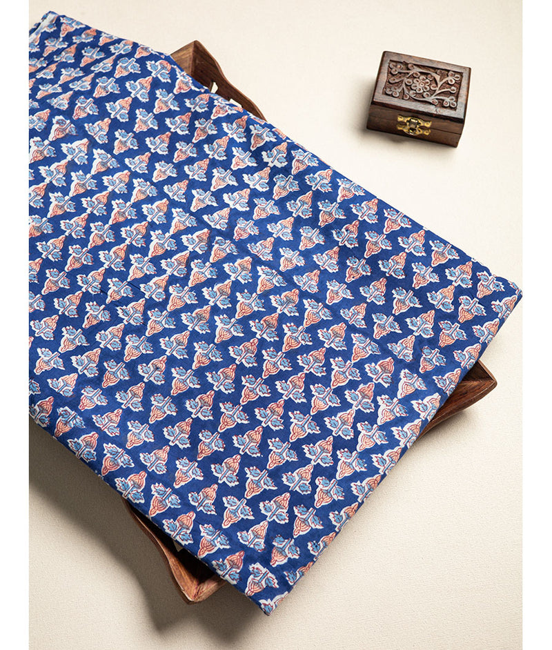 cotton Handblock printed fabric