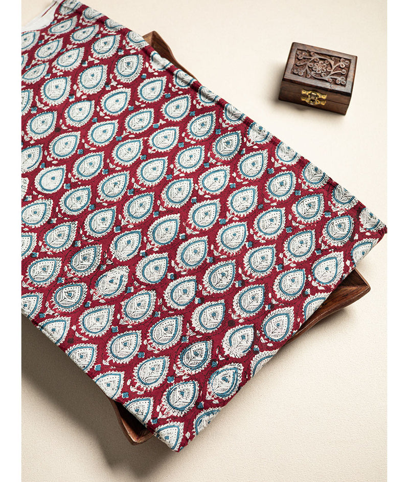 cotton Handblock printed fabric