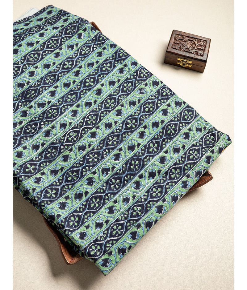 cotton Handblock printed fabric
