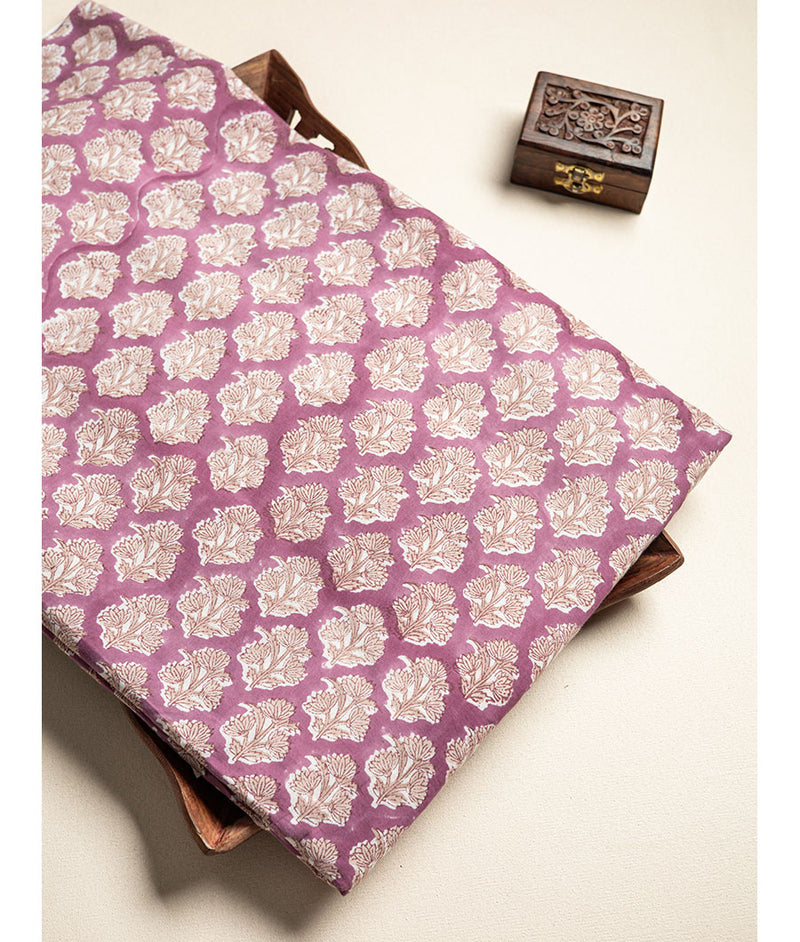 cotton Handblock printed fabric