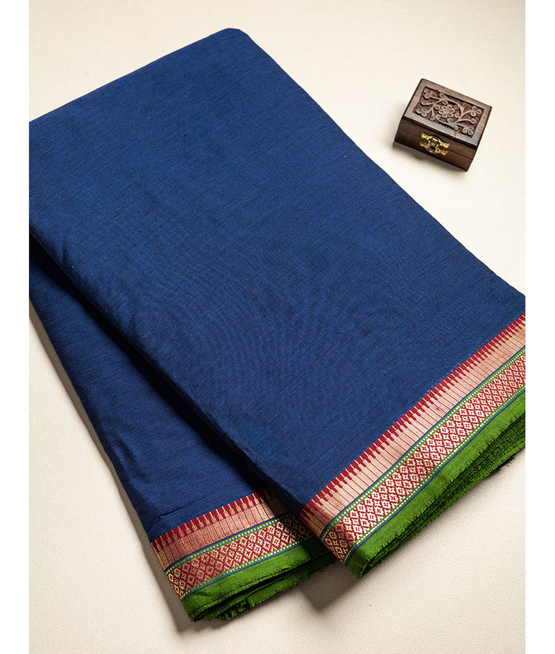 Cotton woven double-sided border fabric
