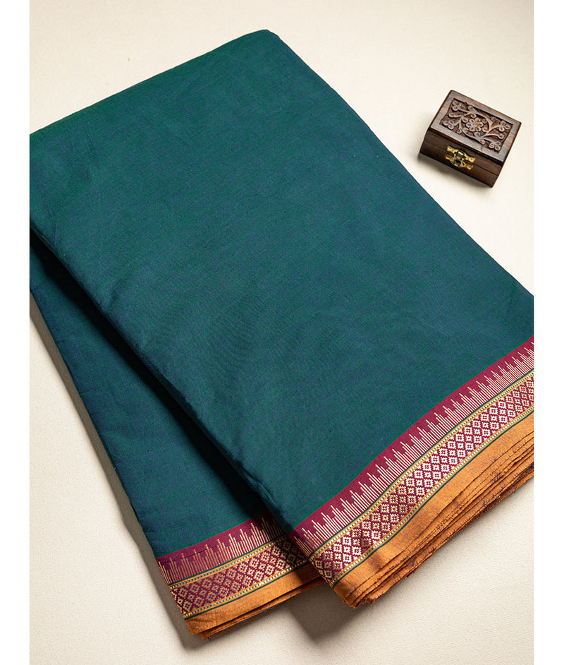 Cotton woven double-sided border fabric