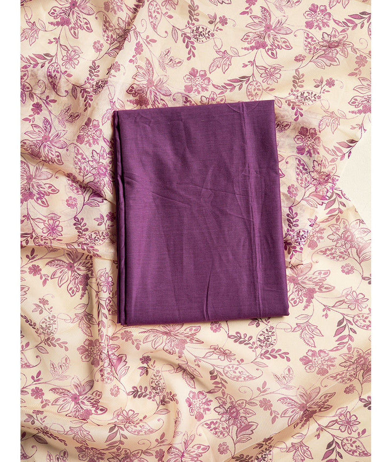 Banana cotton with Georgette dupatta