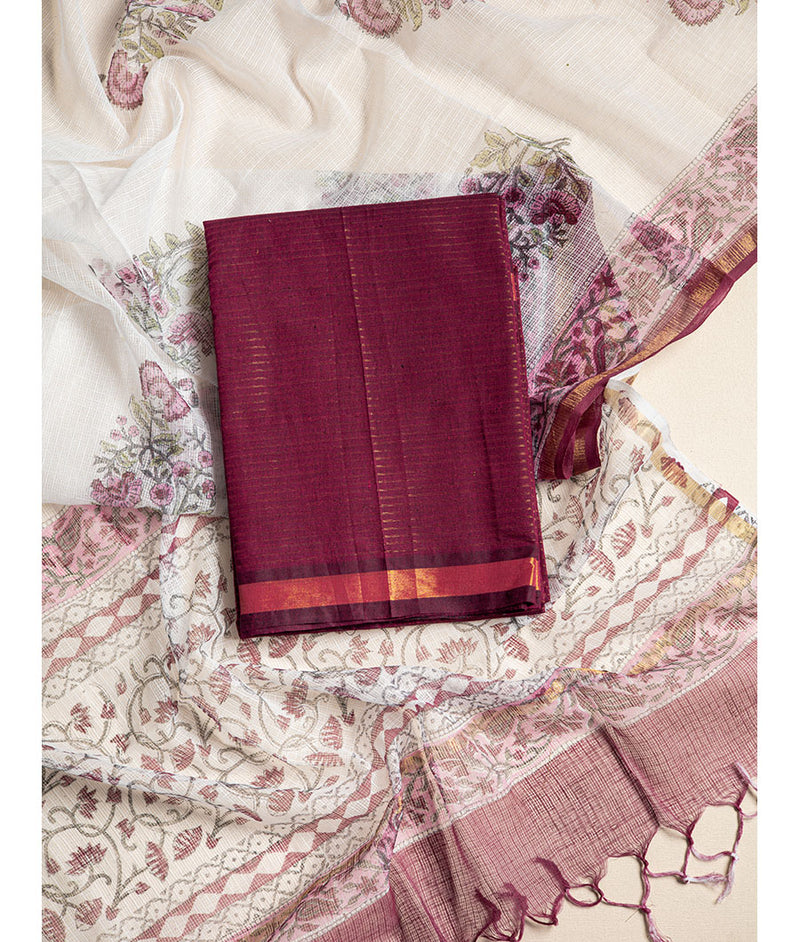 cotton handloom suit set