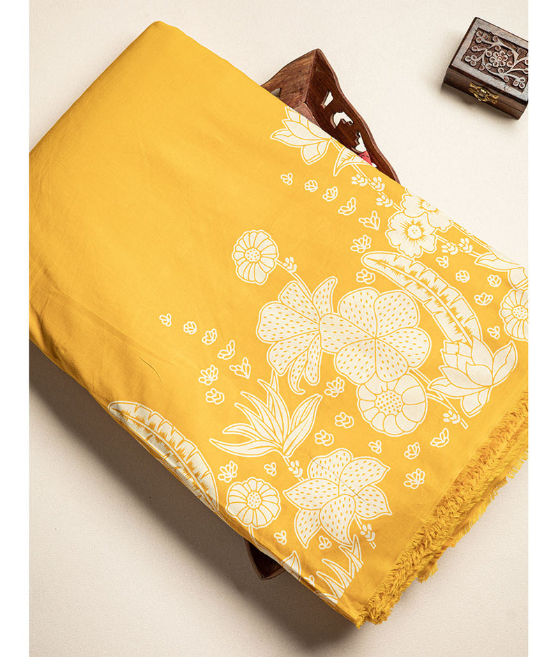 Cotton printed fabric