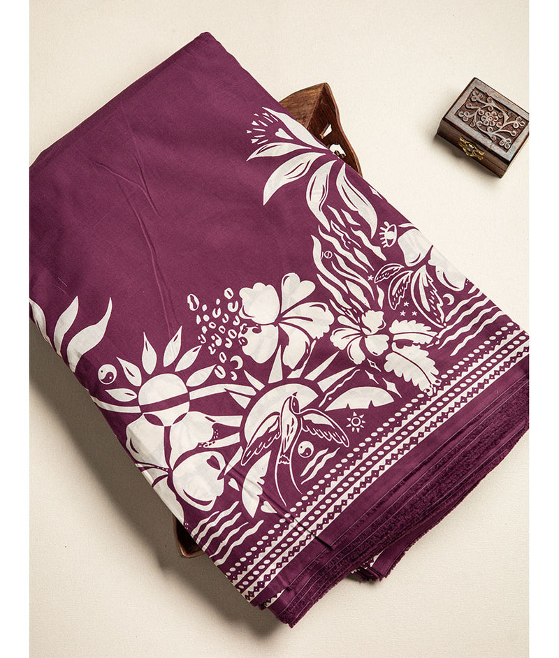Cotton printed fabric