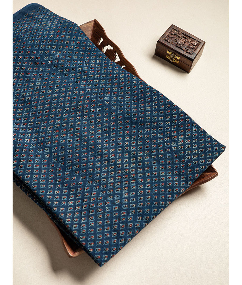 COTTON MUL AJRAKH FABRIC
