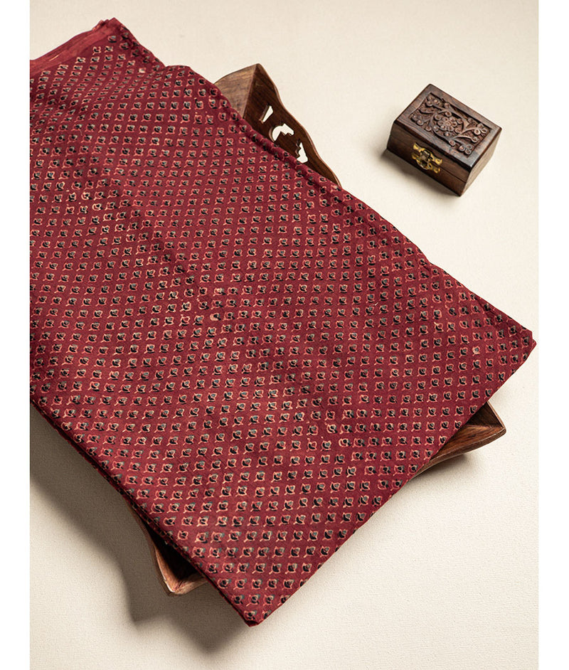COTTON MUL AJRAKH FABRIC