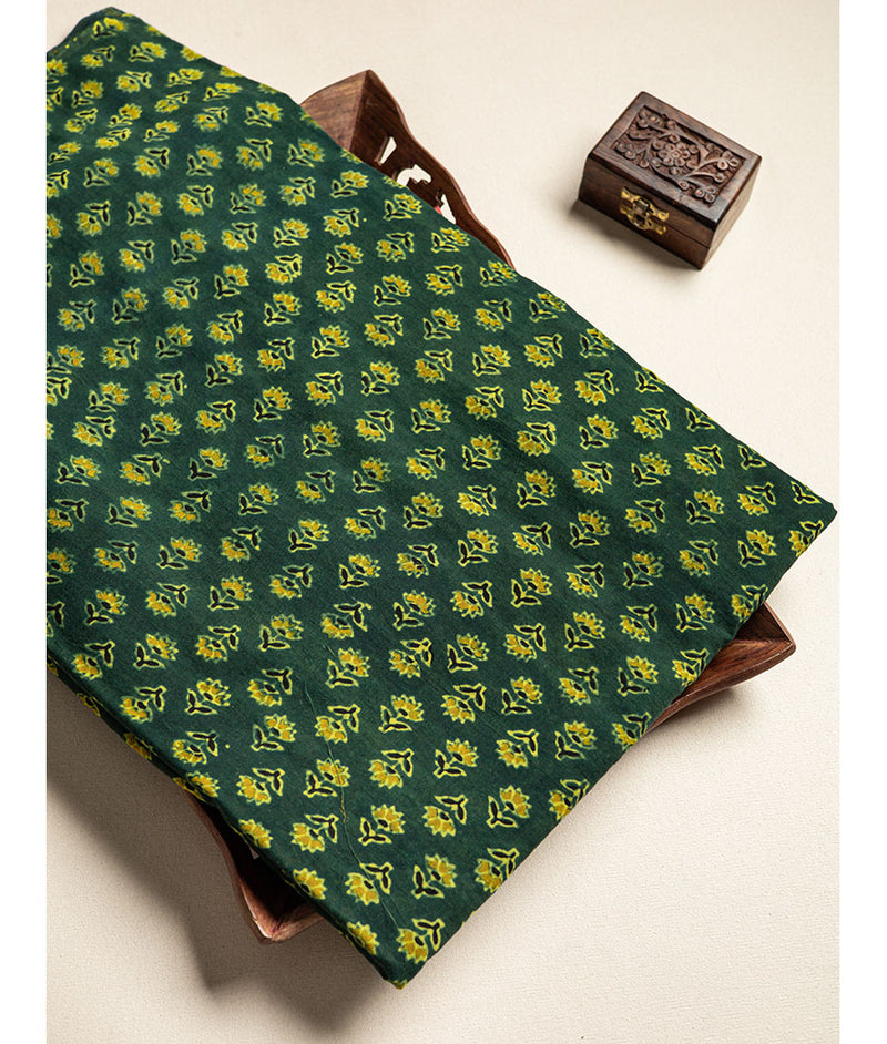COTTON MUL AJRAKH FABRIC