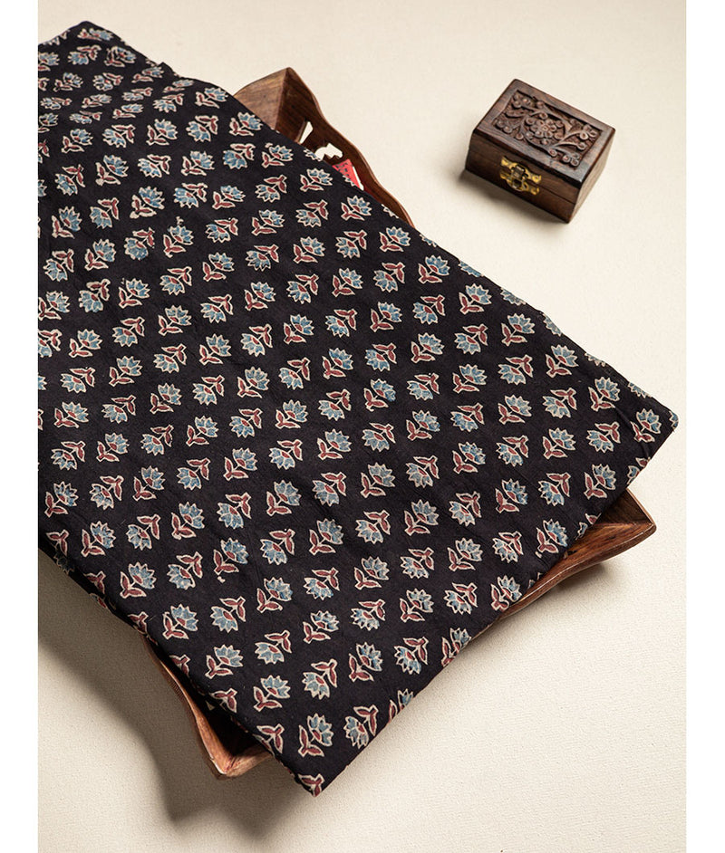 COTTON MUL AJRAKH FABRIC