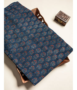 COTTON MUL AJRAKH FABRIC