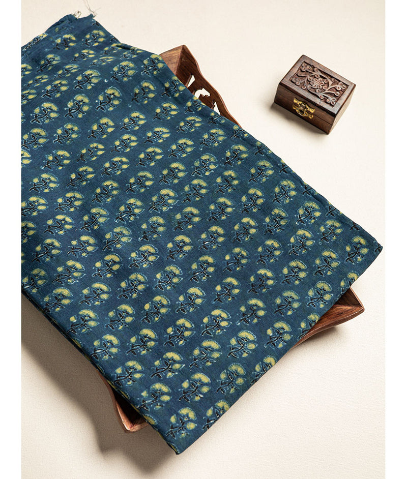 COTTON MUL AJRAKH FABRIC