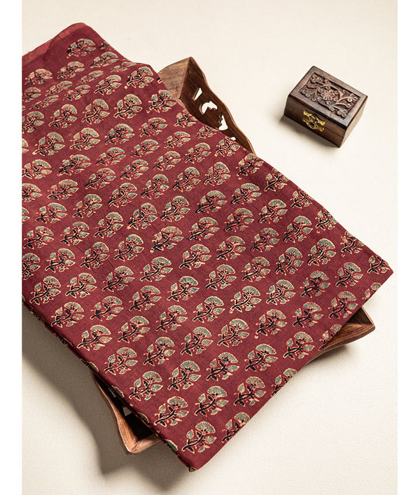 COTTON MUL AJRAKH FABRIC