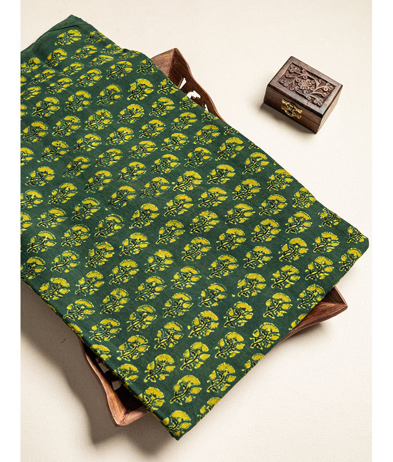 COTTON MUL AJRAKH FABRIC