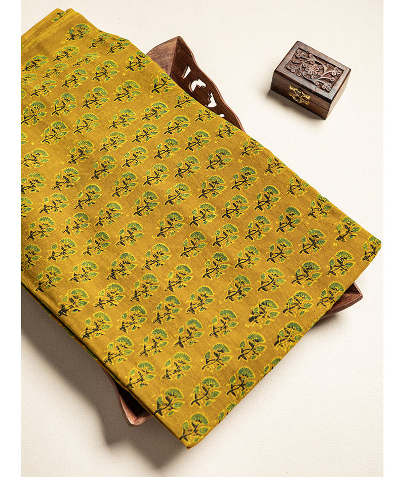 COTTON MUL AJRAKH FABRIC