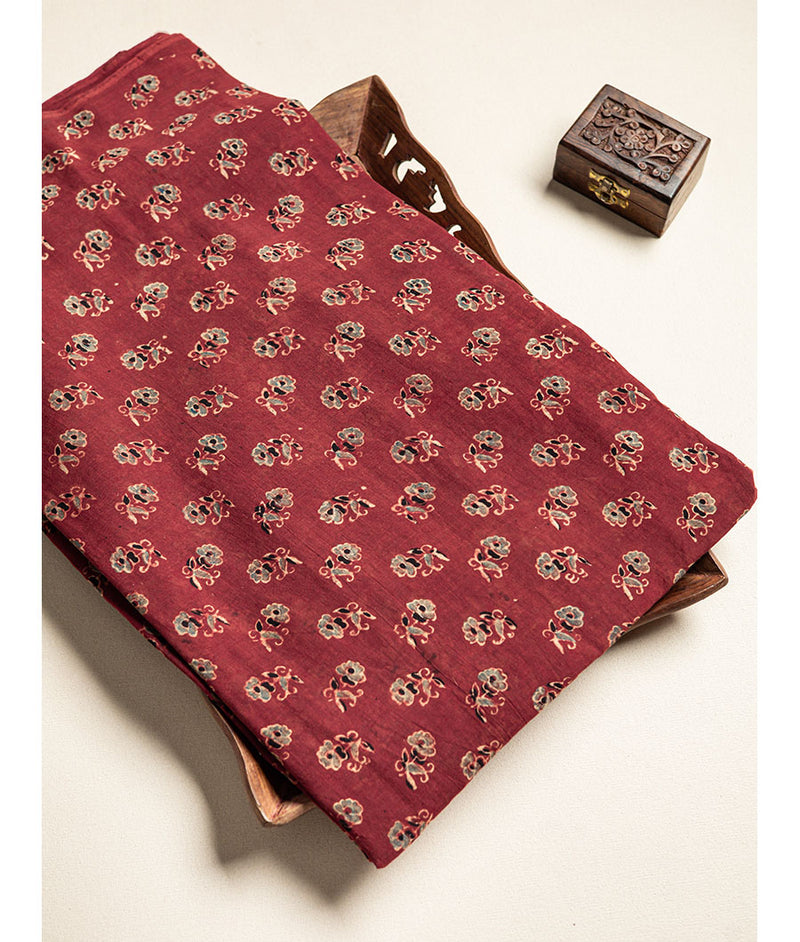 COTTON MUL AJRAKH FABRIC