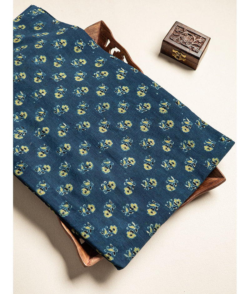 COTTON MUL AJRAKH FABRIC