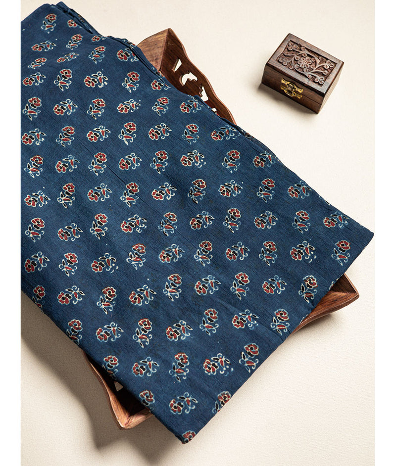 COTTON MUL AJRAKH FABRIC