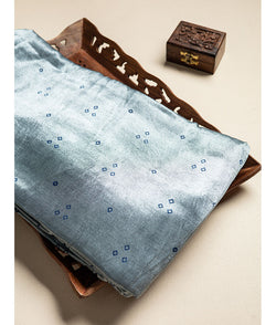 Pure Mashru Bandhani fabric