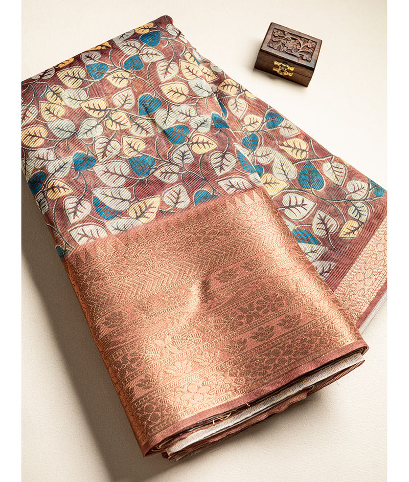 Tissue Temple border fabric