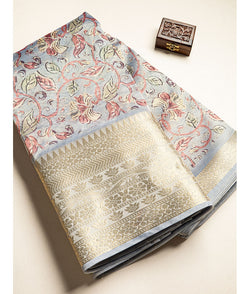 Tissue Temple border fabric