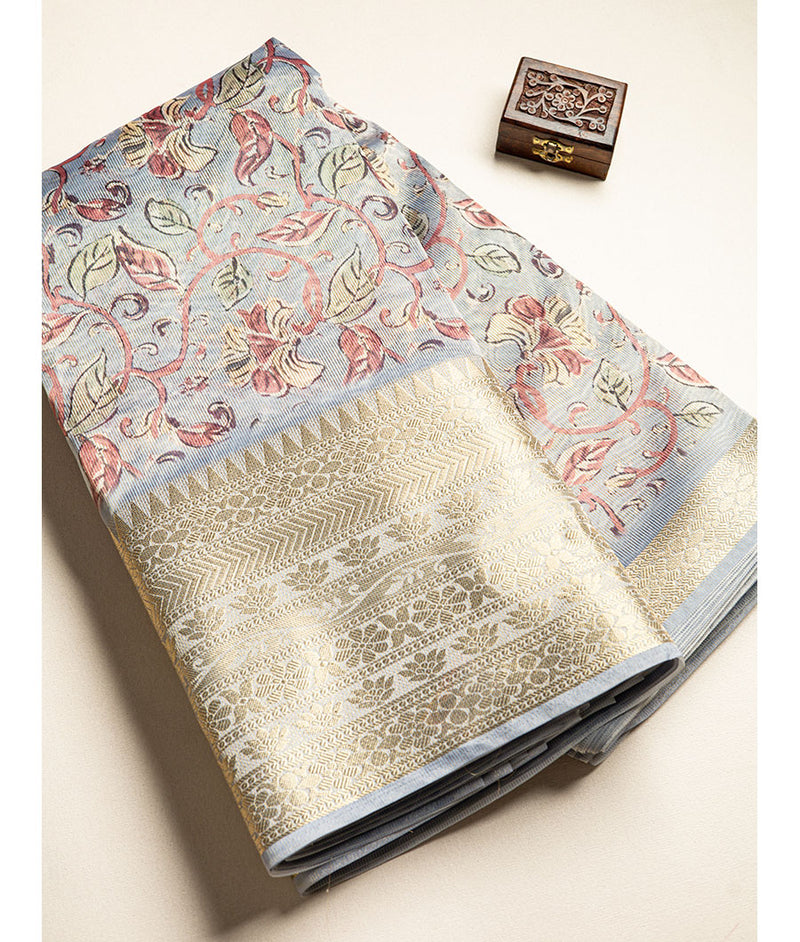 Tissue Temple border fabric