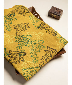 COTTON KANTHA AJRAKH FABRIC
