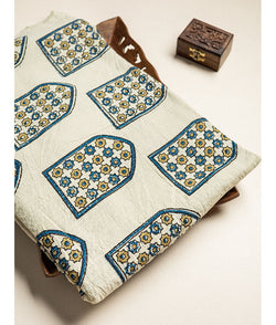 COTTON KANTHA AJRAKH FABRIC