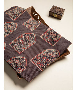 COTTON KANTHA AJRAKH FABRIC