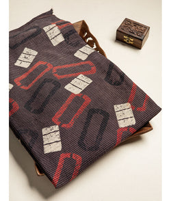 COTTON KANTHA AJRAKH FABRIC