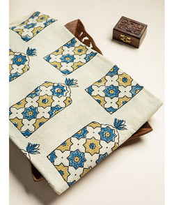 COTTON KANTHA AJRAKH FABRIC