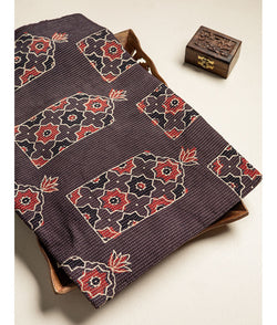 COTTON KANTHA AJRAKH FABRIC