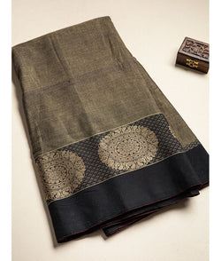 Handloom Cotton Narayanpet Zari Border Fabric